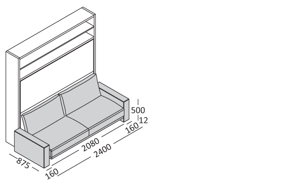 Oplapbed Circe Sofa4A BedHabits